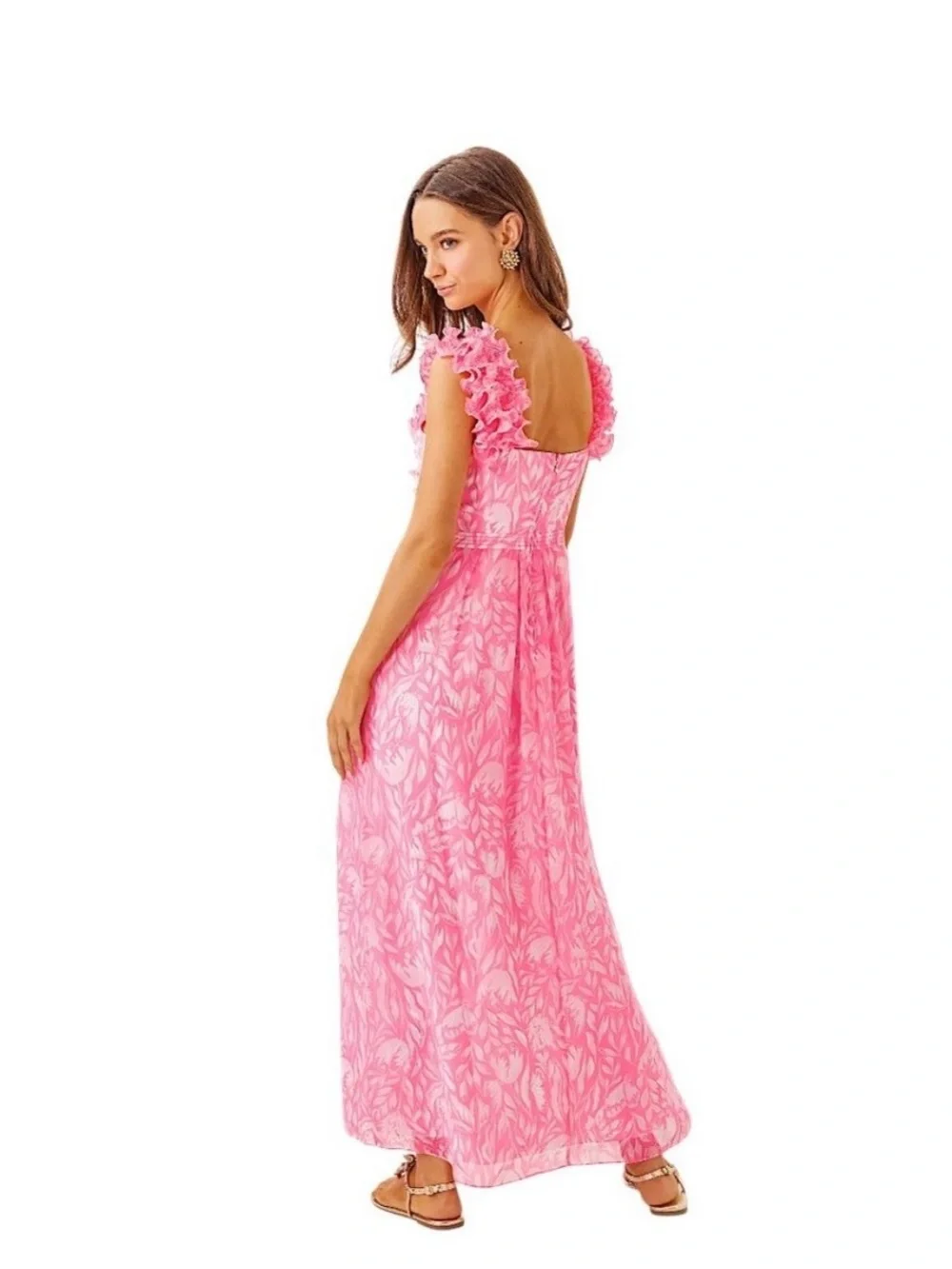 Lilly Pulitzer Amber Maxi Dress NWT - Picture 3 of 4